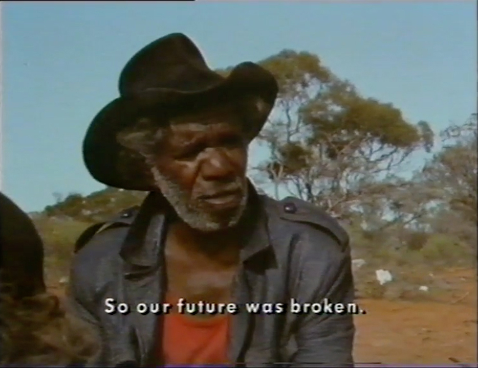 Maralinga Tjarutja man Mervyn Day ('Secrets in the Sands' BBC/Discovery Channel, 1991)